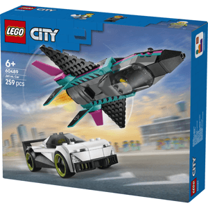 Lego City Jet and Car Chase Set